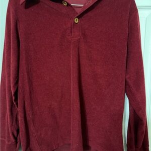 Vintage Men's Red Shirt